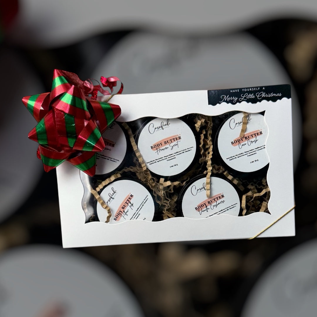 CASSIE BLOOM MINI BUTTER SET + FREE EARRINGS